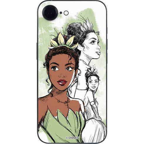 Disney Princess Tiana Sketch iPhone 16e Skin